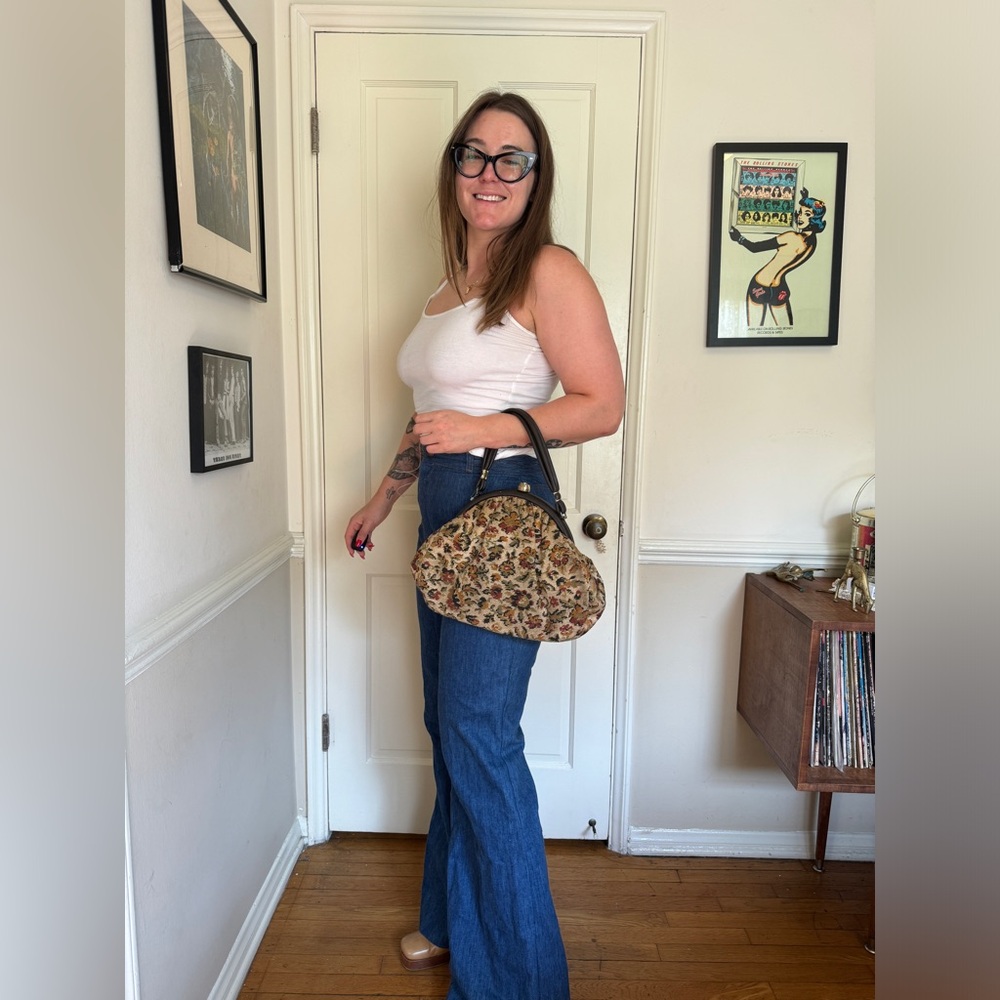 60s Vintage Tapestry Bag